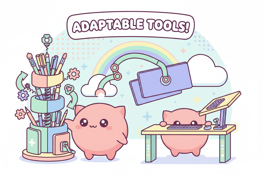 Desk Tools That Adapt
