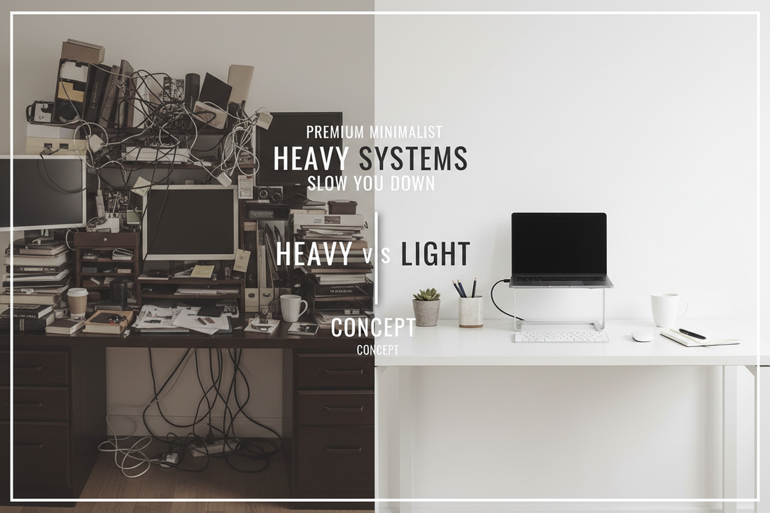 Why Heavy Systems Slow You Down