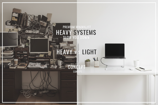 Why Heavy Systems Slow You Down