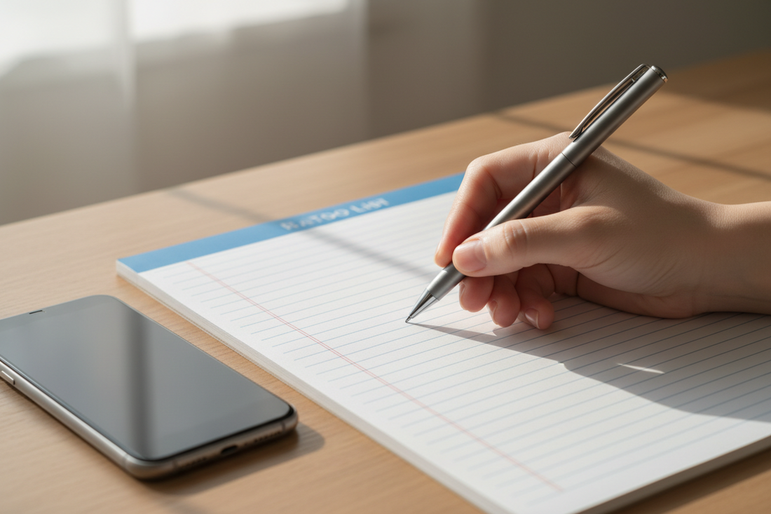The Handwritten To-Do List vs. Digital Apps: Why Paper Still Wins
