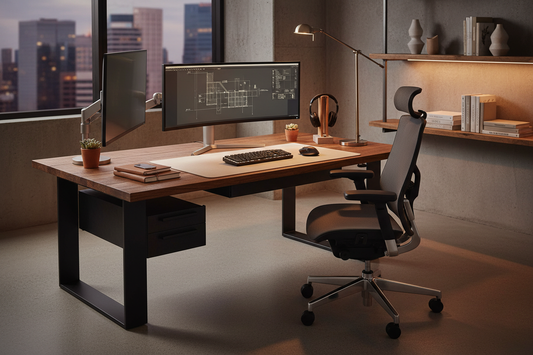 The Heavy-Duty Desk Setup: Building a Workspace That Lasts