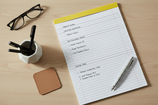 How to Take Notes Like a Consultant: The Structured Capture Method