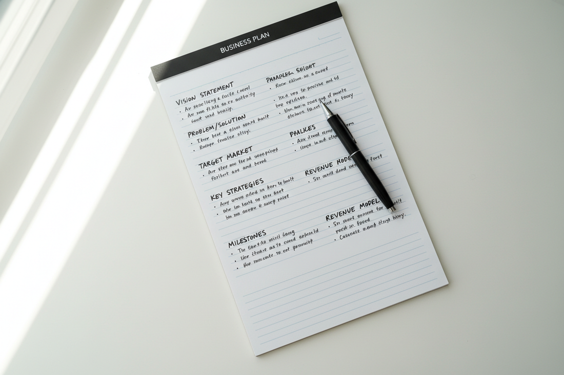 The One-Page Business Plan: Why Less Structure Produces More Clarity