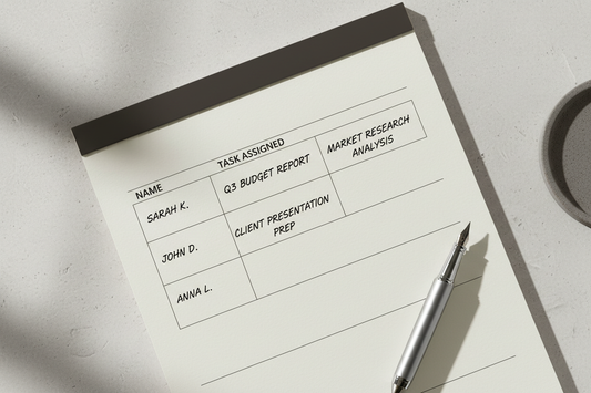 The Delegation Pad Method: How to Hand Off Work Without Losing Track of It