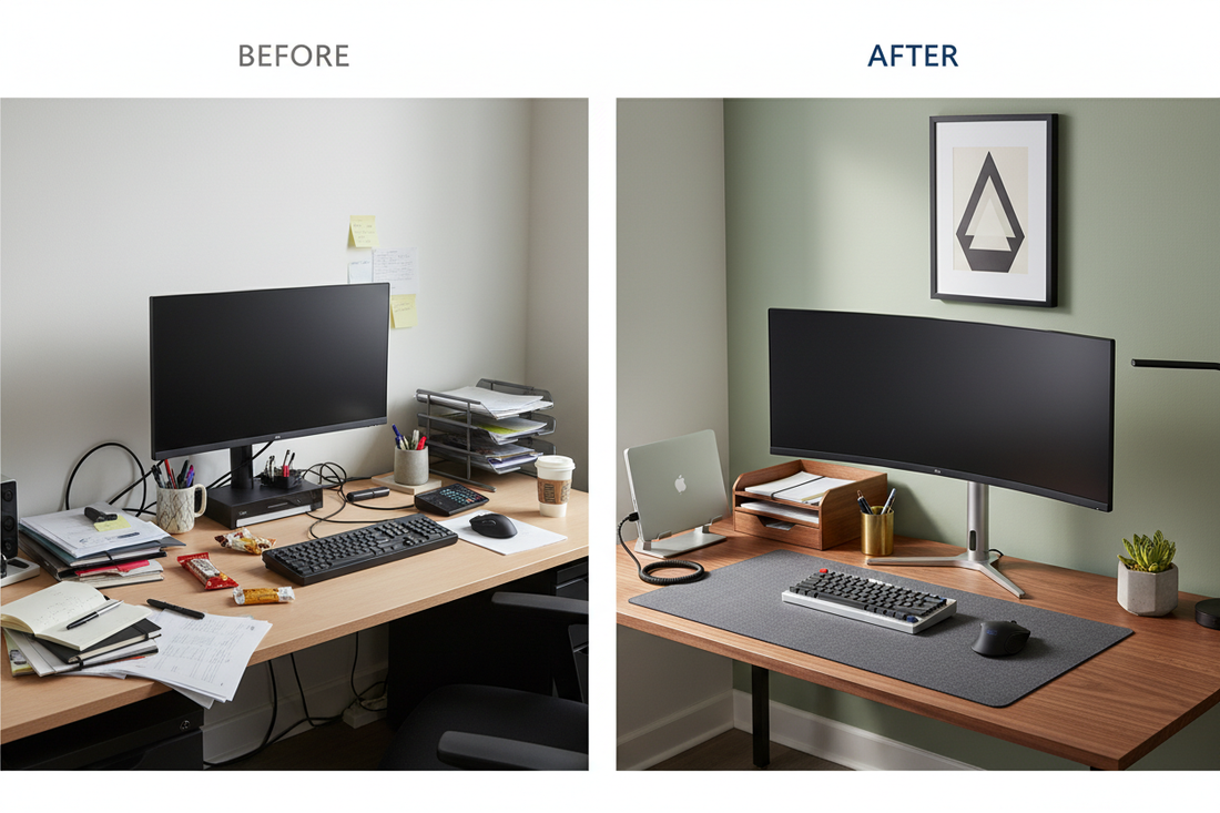 Office Upgrade: Small Changes, Big Impact 🎨