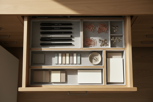 The Organized Desk Drawer System: Turning Hidden Space into a Productivity Asset