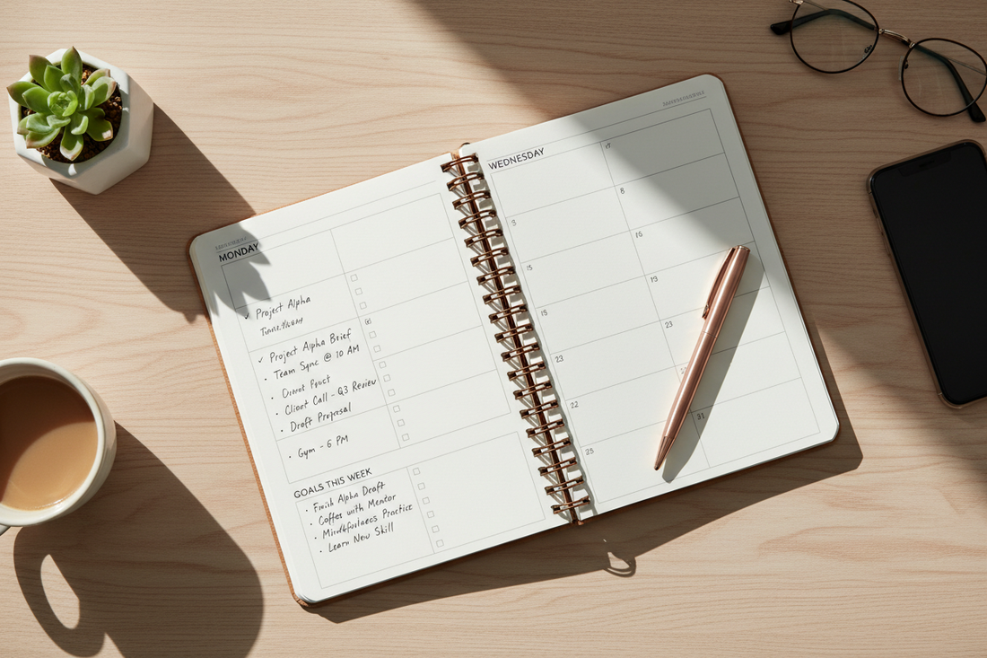 How to Use a Planner Without Abandoning It by Week Two