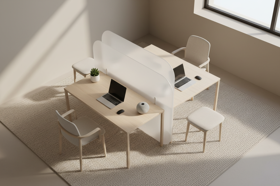 The Privacy Panel Advantage: How Desk Dividers Improve Focus in Open Offices