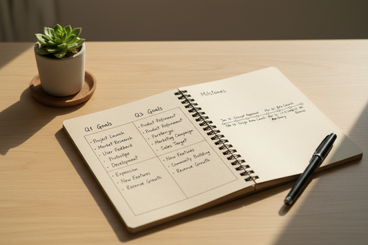 The Quarterly Planning Ritual: Why Paper Beats Spreadsheets