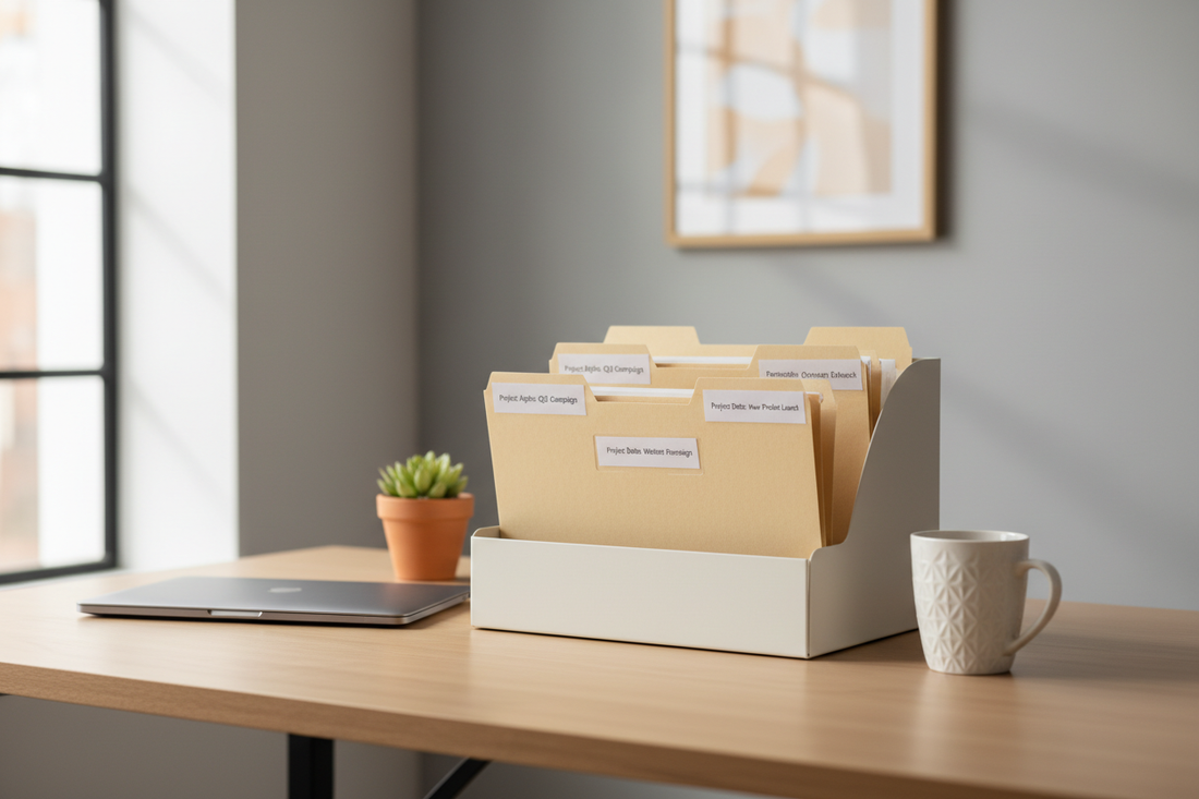 The Reference Folder System: One Folder Per Active Project