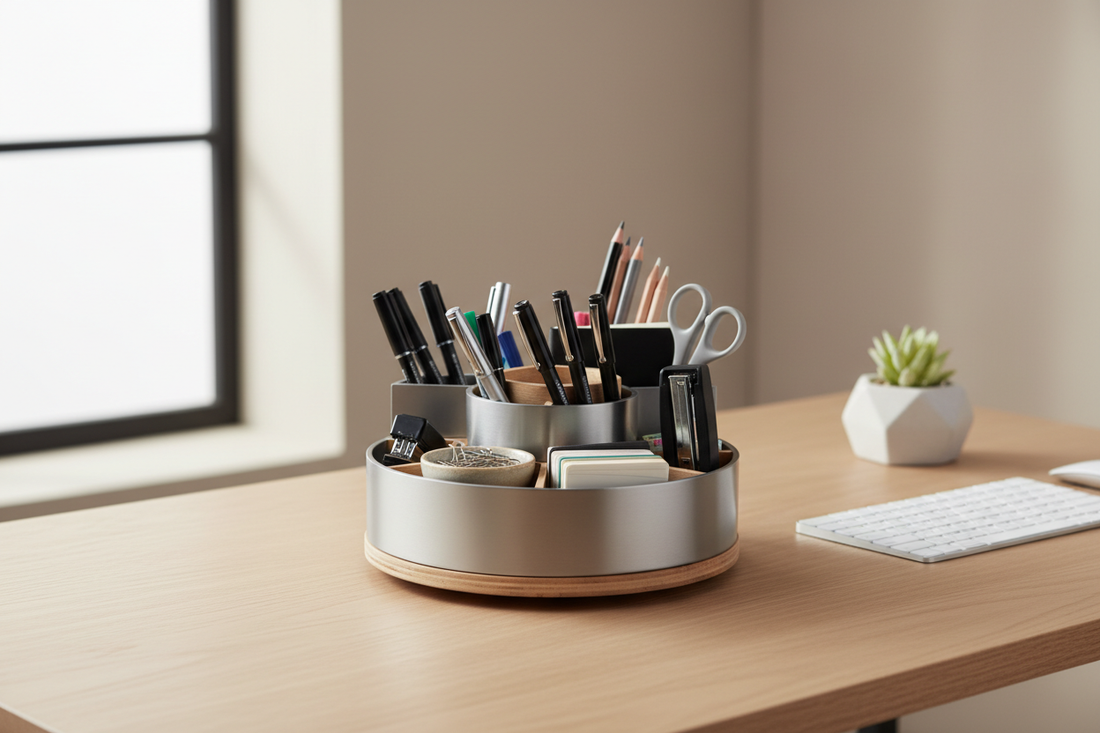 The Rotating Desk Organizer Method for Zero-Clutter Workflows