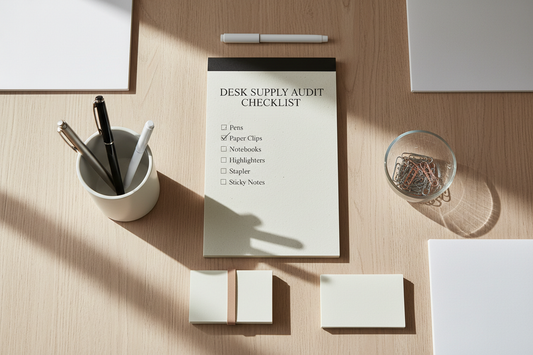 The Weekly Supply Audit: A 5-Minute Ritual That Prevents Friction