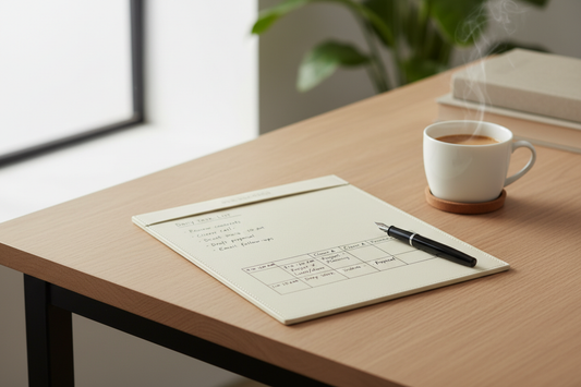 Time Blocking with Paper: Analog Scheduling for Deep Work