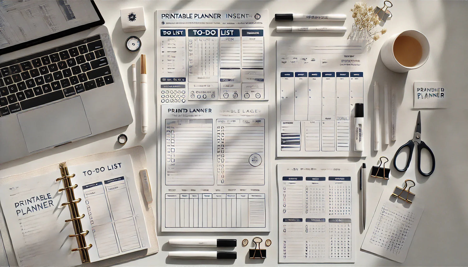 Printable Templates & Inserts