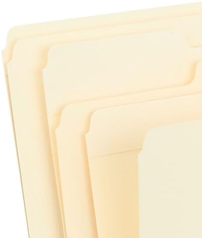 Staples 30% Recycled Reinforced File Folders, Letter Size, 1/3‑Cut Tabs - Image 5