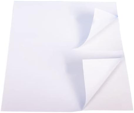 Premium Label Supply White Sticker Half Sheet Labels – 8.5" x 5.5" – by PremiumLabelSupply
