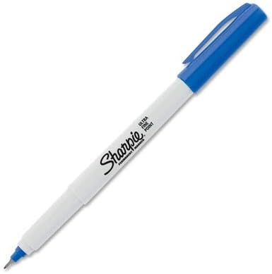 Sharpie Permanent Markers, Ultra-Fine Point, Office Supplies - Image 4