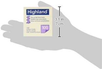 Highland Pop-up Sticky Notes, 3 x 3 Inches, 12 Pack - Image 3