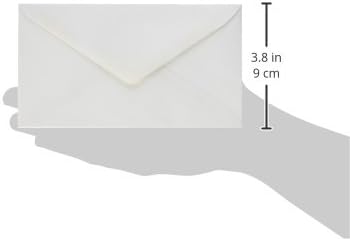 Mead 100PK #6 White Envelope, 6 3/4 inch - Image 3