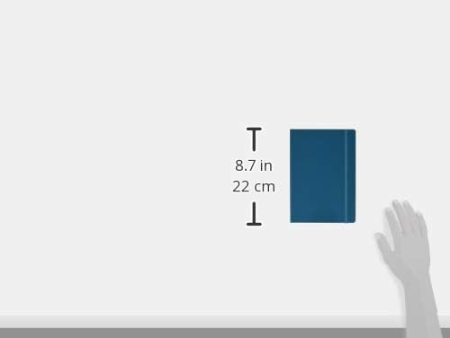 LEUCHTTURM1917 - Notebook Hardcover Medium A5-251 Numbered Pages for Writing and Journaling (Pacific Green, Ruled)-DeskLoop Office