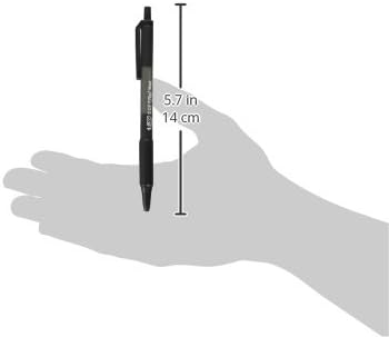 BIC Soft Feel Black Retractable Ballpoint Pens, Medium Point, 36-Count Pack - Image 8
