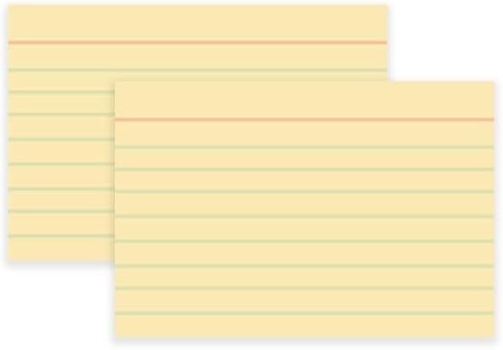 School Smart Ruled Index Card, 4 x 6 Inches - Image 6
