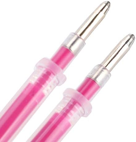 TOPINCN 100Pcs Fabric Marker Pen Refill, Heat Erasable Pens Refill Fabric High Temperature Disappearing Pens Refill Fabric Marker Pen Tailoring Tool for Fabric Quilting Sewing-DeskLoop Office