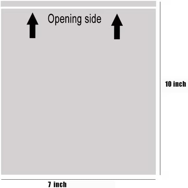 1000 PCS 7"x 10" Clear Packing List Envelopes Packing Slip Pouches - Image 3