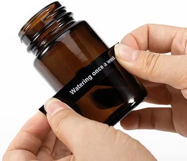 12mm White on Black Tape Compatible - Image 7