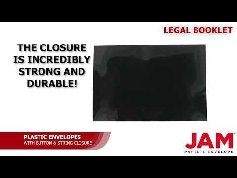 JAM PAPER Plastic Envelopes - Image 5