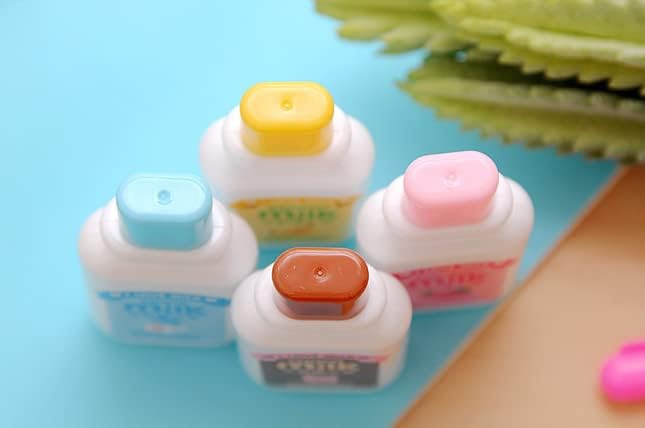 Brccee AC 4PCS Milk Bottle Correction tape Kawaii Cartoon Stationery Cute - Image 6