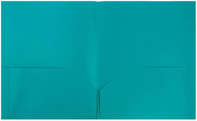 JAM PAPER Plastic 2 Pocket POP Folders - Image 4