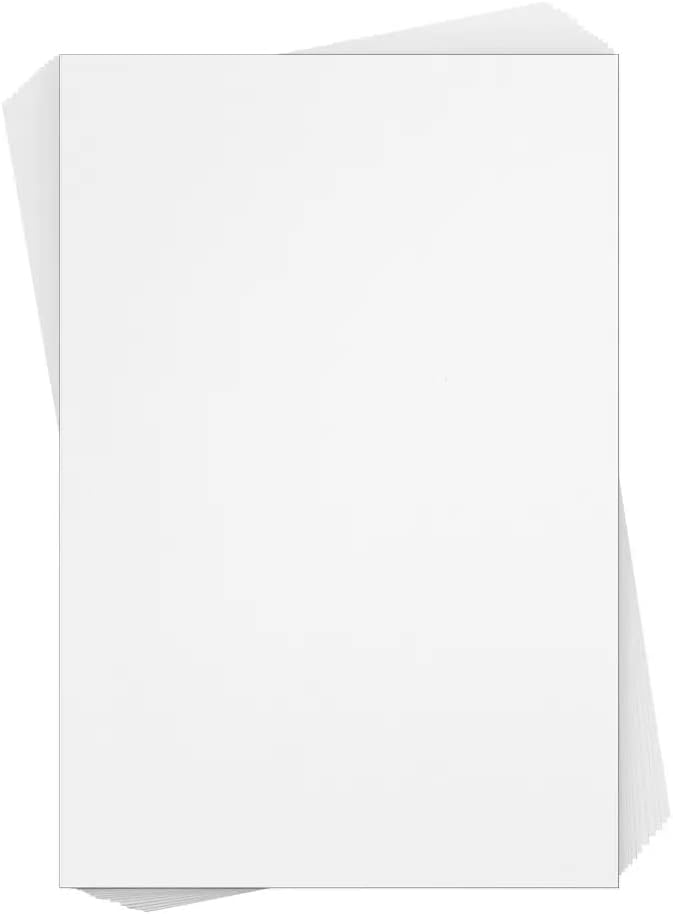 Reskid 100 Pack of Thick Heavyweight Index Cards on 80lb Card Stock - Image 2