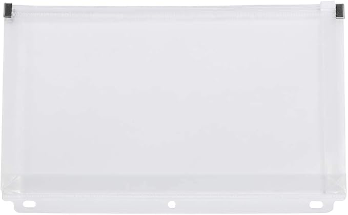 JAM PAPER Plastic 3 Hole Punch Binder Envelopes by JAMPaper