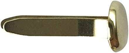 Clipco Paper Fasteners Medium 3/4-Inch Brass Plated - Image 3