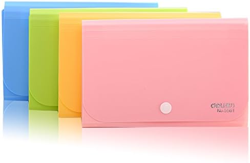 Expanding File Folder, Subdivision Accordion File Folder Mini Organizer PP - Image 7
