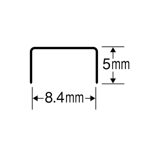 MAX mini Staple No.10-1M for The use of Compact Handy staplers - Image 2