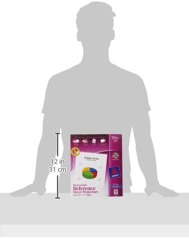 Avery Clear Heavyweight Sheet Protectors, Easy Load, 100 Document Protectors - Image 3