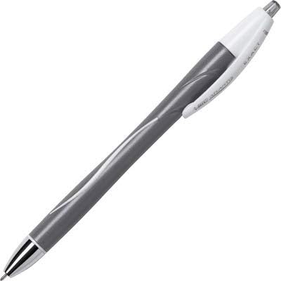 BIC Glide Exact Black Retractable Ballpoint Pens, Fine Point, 12-Count Pack - Image 5