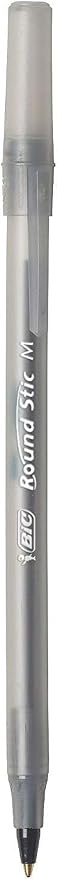 BIC Round Stic Xtra Life Pens, Medium Point 1.0 mm, 60 Black & 60 Blue Pens - Image 8
