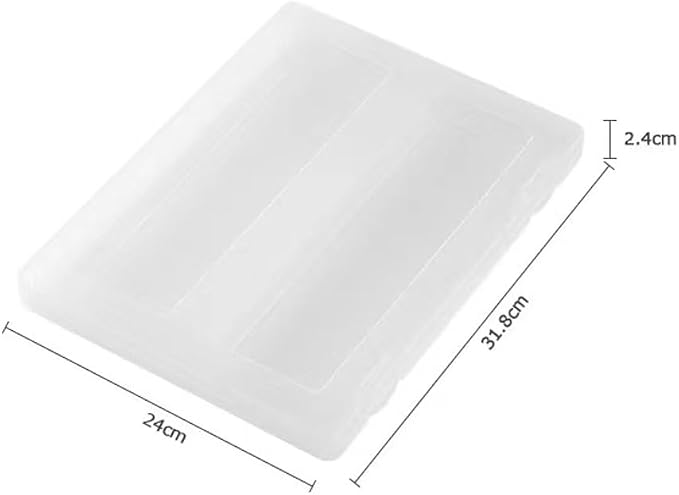 A4 Plastic Paper Organizer, Document File Box, Printer Paper Storage Container - Image 3