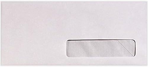 LUXPaper #10 Business Right Side Window Envelopes | Commercial Flap | 4 1/8" x by LUXPaper