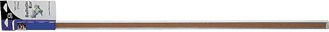 Quartet Bulletin Bar Pin Strip Cork Board 36" x 1", - Image 6