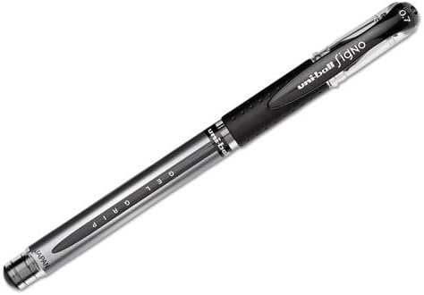 uniball Gel Grip Gel Pens, Medium Point, 12 Pack - Image 4