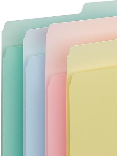 Staples File Folder, Letter Size, 1/3‑Cut Tabs, Durable Paper Stock, 200/Carton - Image 5