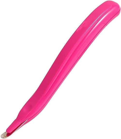 1Pc Pink Portable Staple Remover Magnetic Head Staple Removal Tool Handheld by Unknown