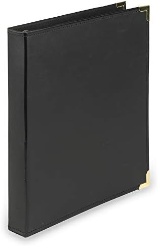 Samsill Leather Binder, Classic Collection, 3 Ring, Executive Presentation - Image 3