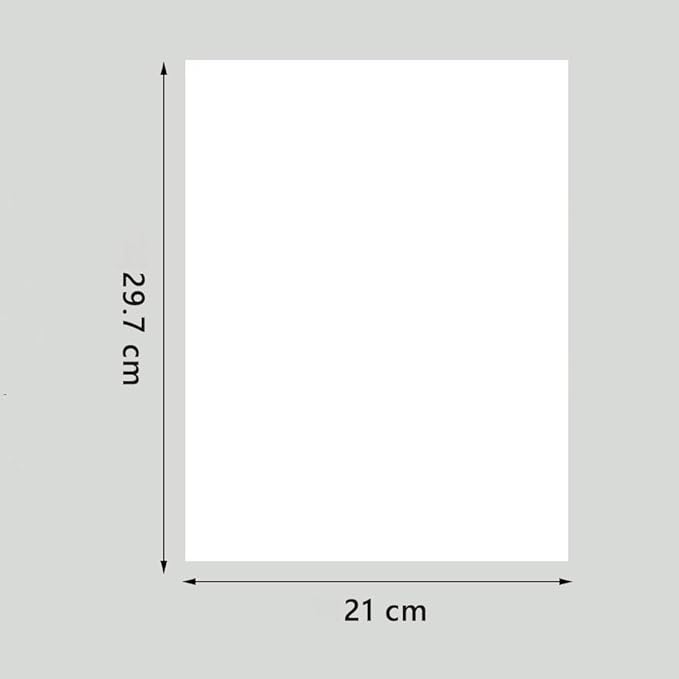 A4 Origami Paper White 100 Sheets, 8.27×11.7 inch Double Sided Color Easy Fold Big Origami Paper A4 Colored Copy Papers Thin 70gsm for Beginners, DIY handwork Art and Craft Projects (210 x 297 mm)-DeskLoop Office