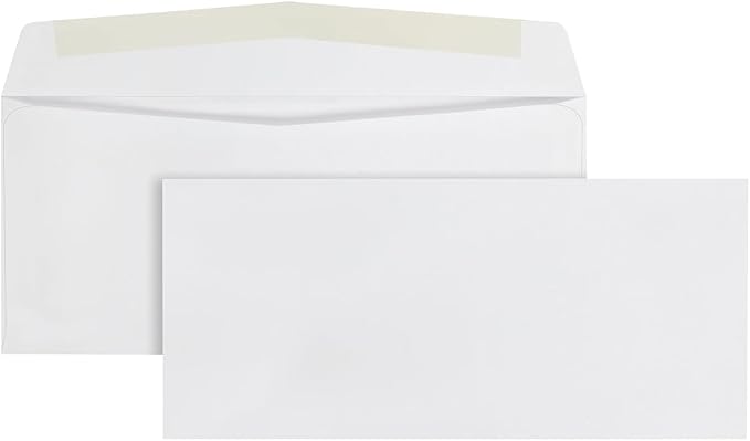 Quality Park #10 Envelopes, Letter Size White Mailing Envelopes, 4-1/8x9-1/2 - Image 9