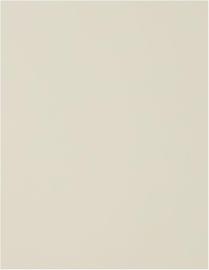 LUXPaper 8.5" x 11" Cardstock | Letter Size | Natural Linen | 100lb. Cover | by LUXPaper